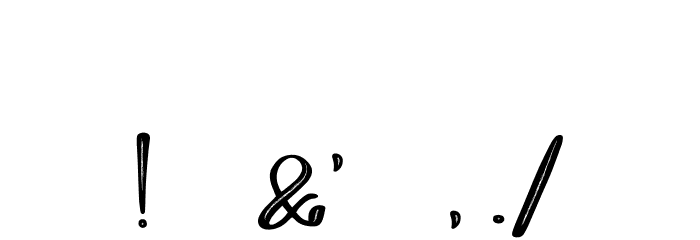 Nathalia Regular Font OTHER CHARS