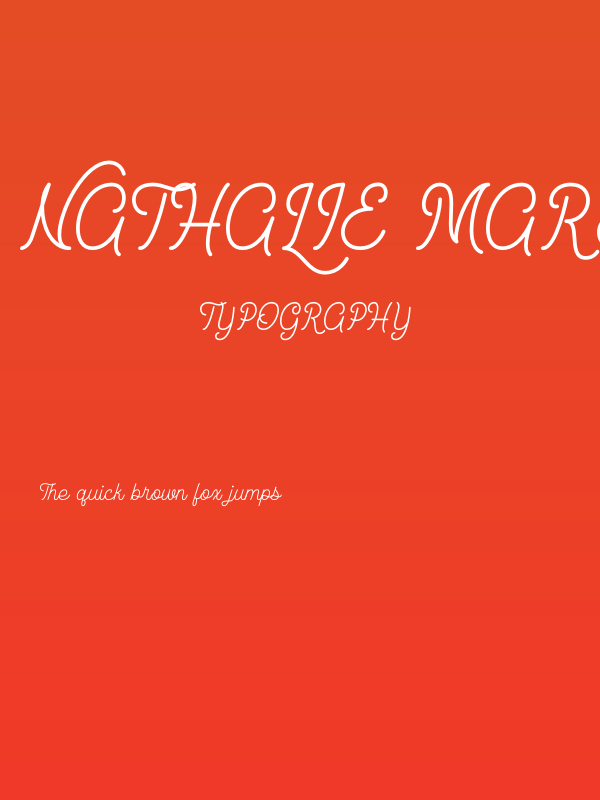 Nathalie Marsha Poster