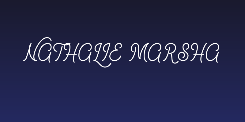 Nathalie Marsha Social Header