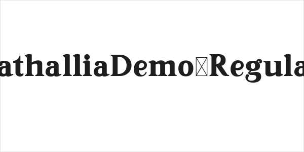 NathalliaDemo-Regular Logo