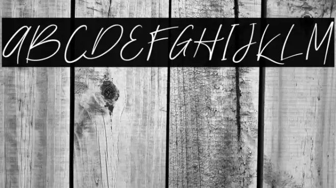 Nathallie demo Regular Font examples