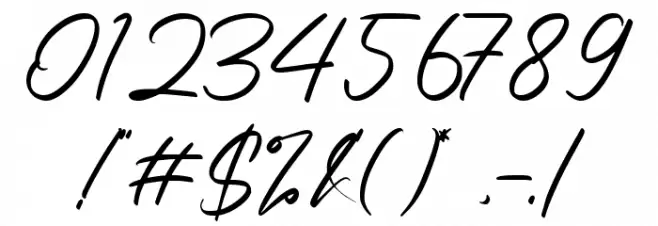 Nathallis Font OTHER CHARS