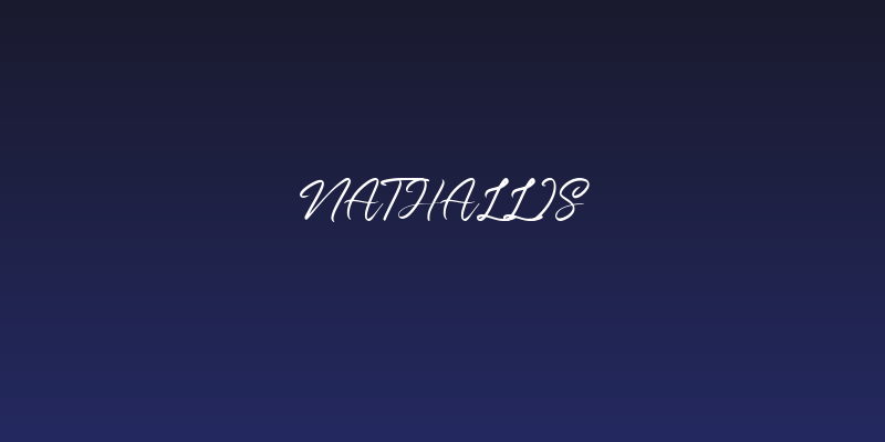 Nathallis Social Header
