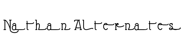Nathan Alternates  Fuentes Gratis Descargar