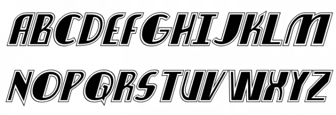 Nathan Brazil Academy Italic خط أحرف كبيرة