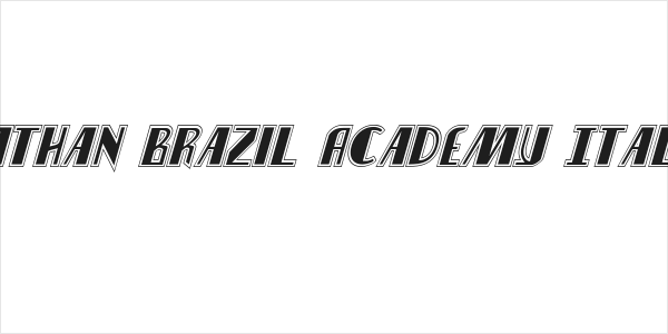 Nathan Brazil Academy Italic Logo