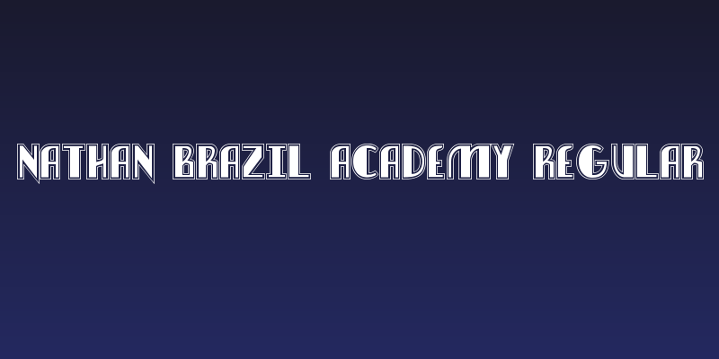 Nathan Brazil Academy Regular Social Header