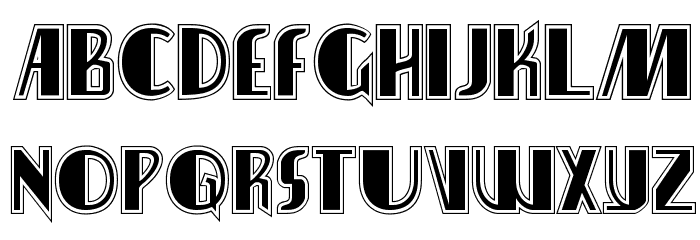 Nathan Brazil Academy Regular Font LOWERCASE