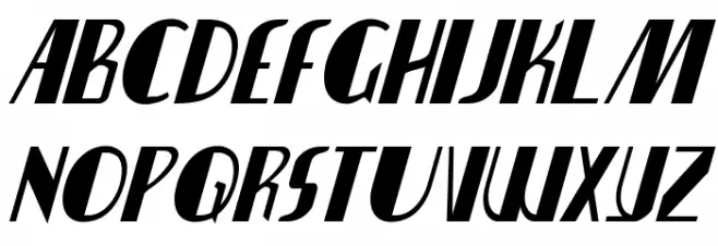 Nathan Brazil Condensed Italic 字体 小写