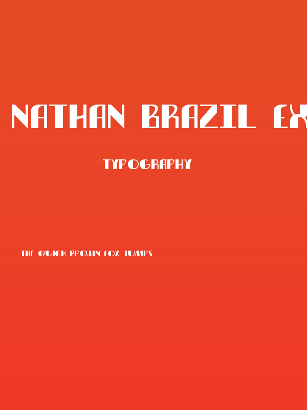 Nathan Brazil Expanded Poster