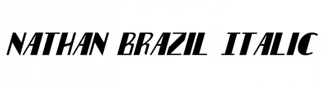 Nathan Brazil Italic 