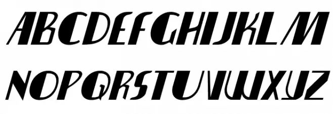 Nathan Brazil Italic फ़ॉन्ट लोअरकेस