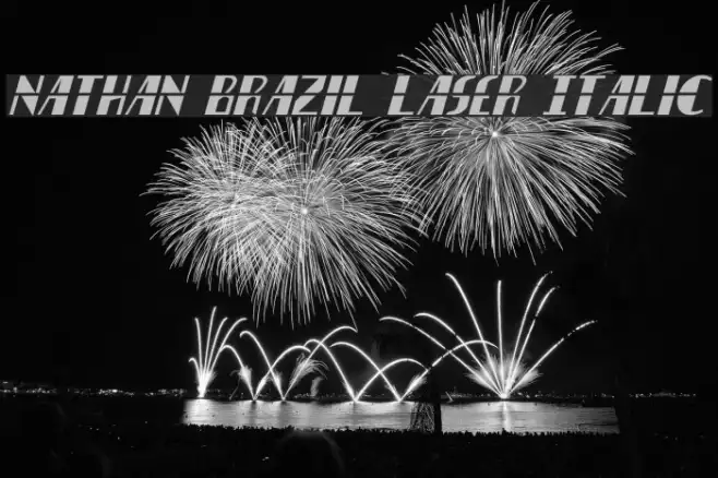 Nathan Brazil Laser Italic Example 2