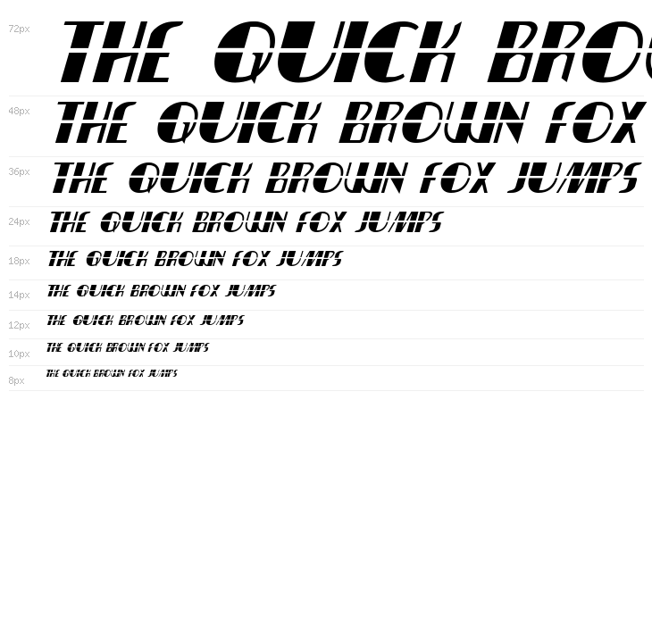 Nathan Brazil Laser Italic Waterfall