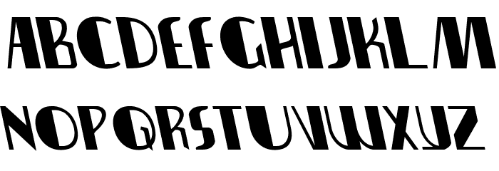 Nathan Brazil Leftalic Font LOWERCASE