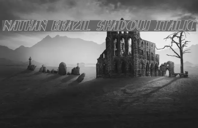 Nathan Brazil Shadow Italic Example 2