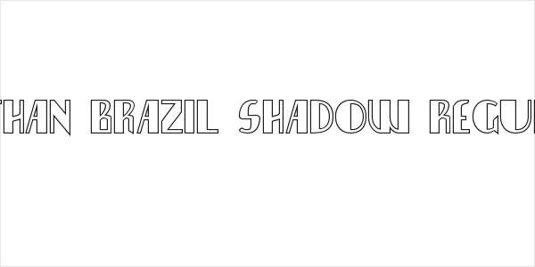 Nathan Brazil Shadow Regular Logo
