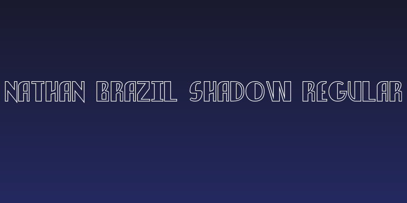 Nathan Brazil Shadow Regular Social Header
