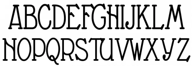 Nathan Condensed Regular Schriftart Groß