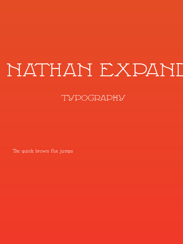 Nathan Expanded Regular Poster