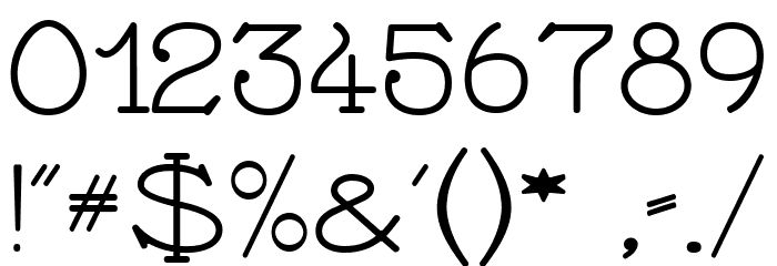 Nathan Expandet Expanded Regular Font OTHER CHARS