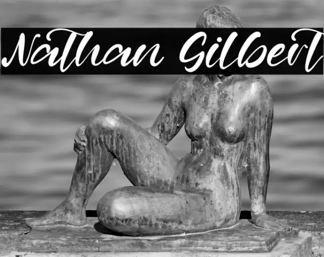 Nathan Gilbert Font examples