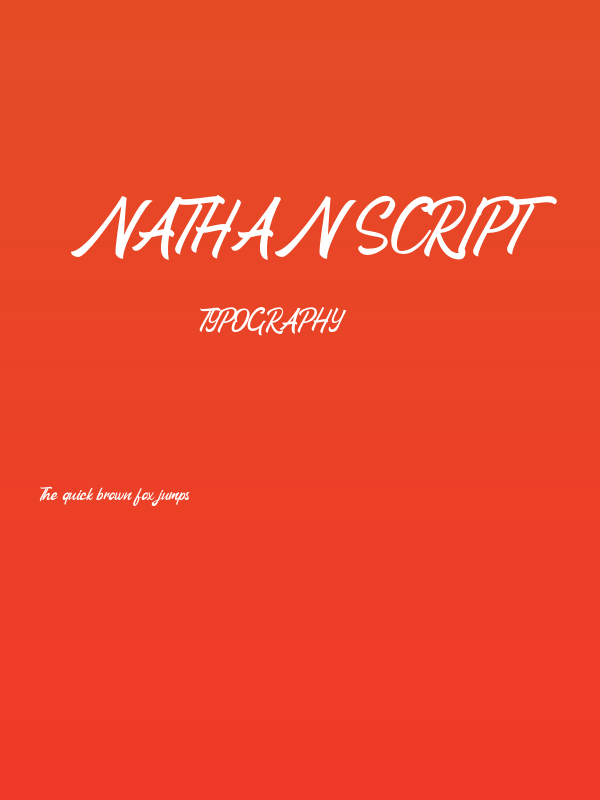 Nathan Script Poster