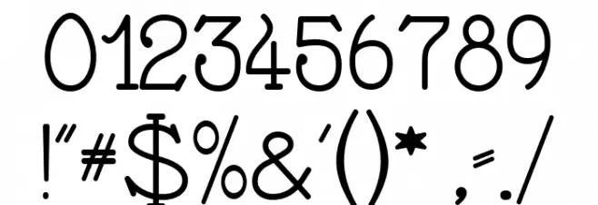 Nathan Semi Expandet Semi-expanded Regular Font OTHER CHARS