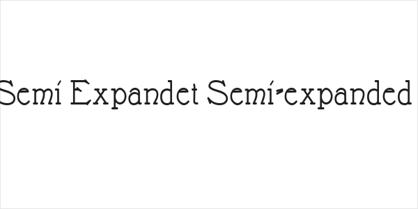 Nathan Semi Expandet Semi-expanded Regular Logo