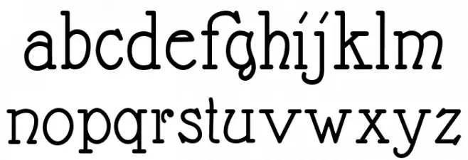 Nathan Semi Expandet Semi-expanded Regular Font Litere mici
