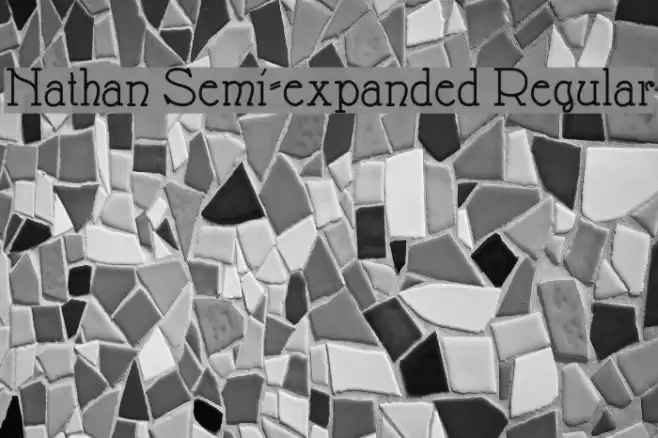 Nathan Semi-expanded Regular Caratteri examples