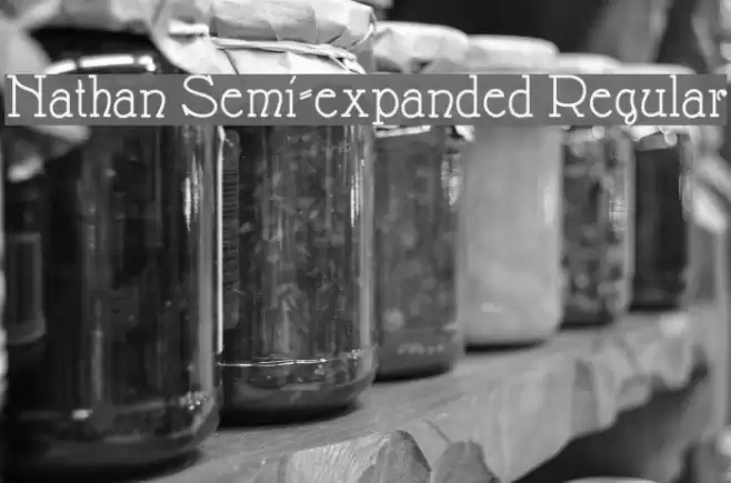 Nathan Semi-expanded Regular Caratteri examples