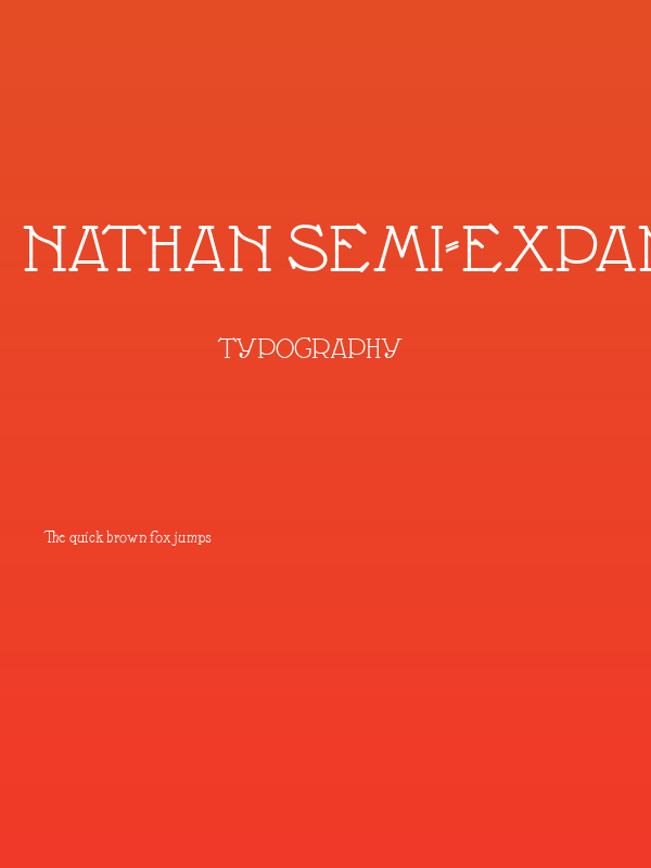 Nathan Semi-expanded Regular Poster