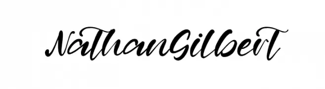 NathanGilbert  Frei Schriftart Herunterladen