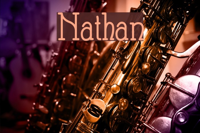 Nathan Font examples