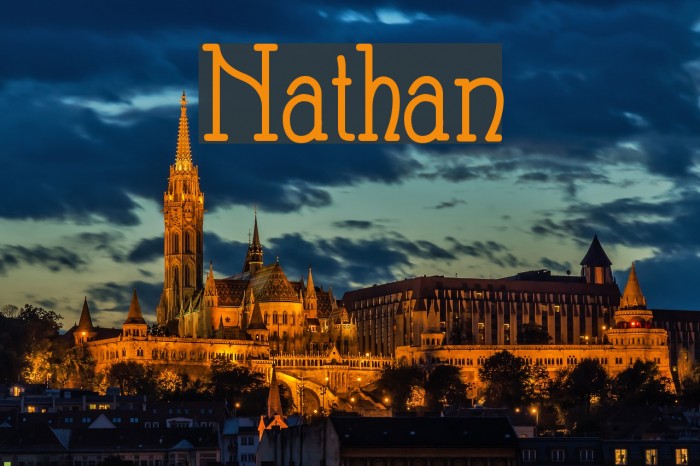 Nathan Font examples