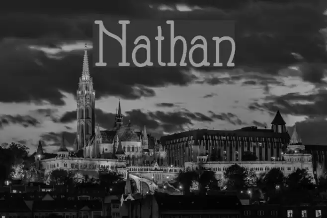 Nathan Шрифта examples