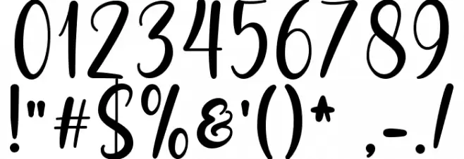 Nathania Schriftart Anderer Schreiben