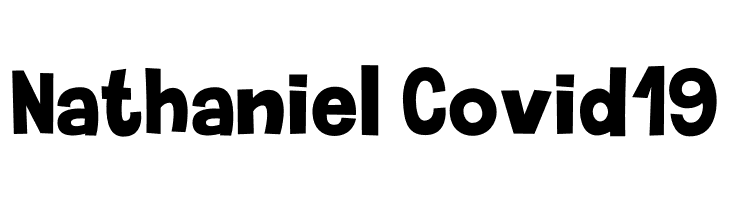 Nathaniel Covid-19 Font