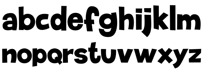 Nathaniel Covid-19 Font LOWERCASE