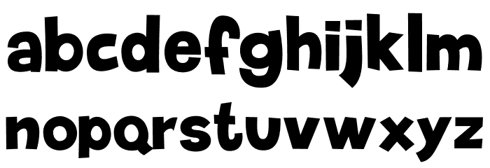 Nathaniel Covid-19 Font LOWERCASE
