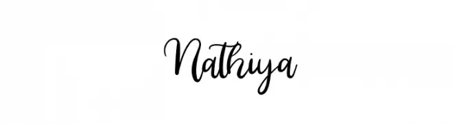 Nathiya  Frei Schriftart Herunterladen