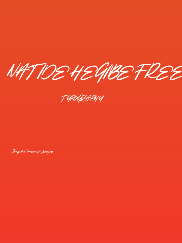 Natide Hegibe FREE Poster