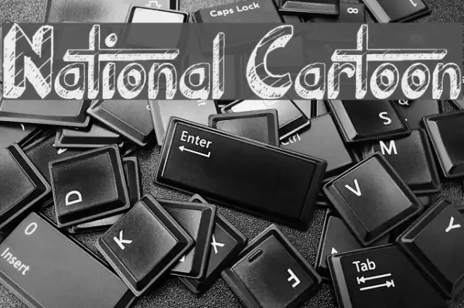 National Cartoon 字体 examples