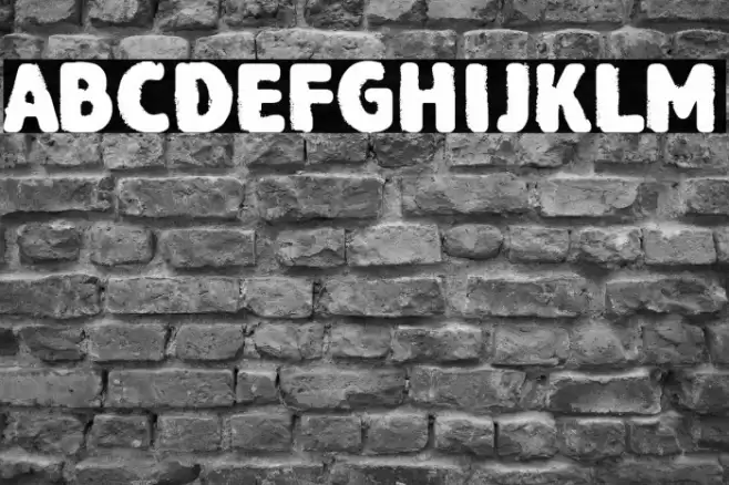 National Chaos Font examples