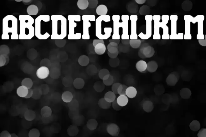 National College Font examples