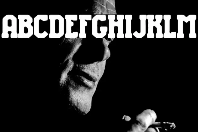 National College Font examples