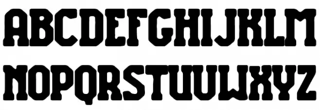 National College Font Litere mici