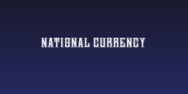 National Currency Social Header