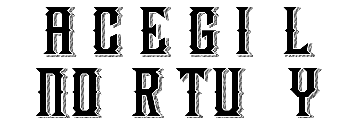 National Currency Font LOWERCASE